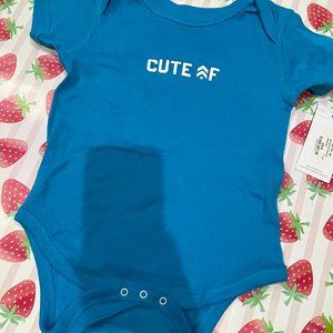 New with Tags: Barry's SMB Rabbit Skin Onesie in Turquoise (18-24M)